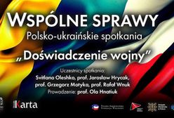 "Досвід війни" - дискусія в рамках серії польсько-українських зустрічей "Спільні справи"