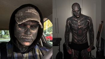 Influencer wytatuował CAŁE CIAŁO od stóp do głów. Kilka lat temu nie miał ANI JEDNEJ DZIARY. Tak wyglądał przed metamorfozą (FOTO)