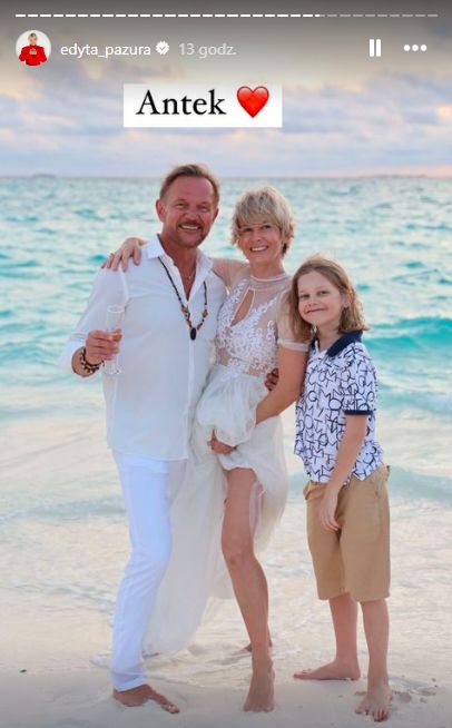 Pazurowie odnowili przysięgę małżeńską na Malediwach