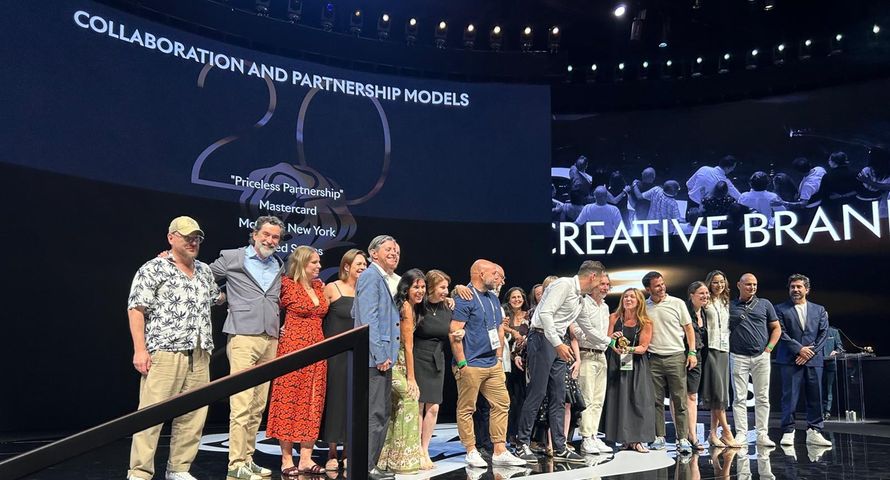 Mastercard z tytułem Creative Brand Lion na Cannes Lions
