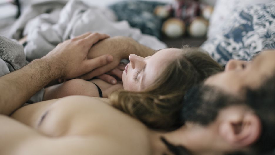 Interracial Couple sleeping together in bed
Interracial Couple sleeping together in bed, early morning
Willie B. Thomas
Togetherness, Sleeping, Comfortable, Connection, Couple