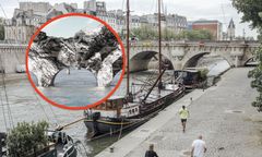 Zniknie Pont Neuf w Paryżu. Przykryje go wielka płachta