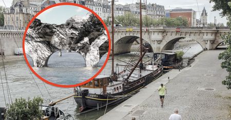 Zniknie Pont Neuf w Paryżu. Przykryje go wielka płachta