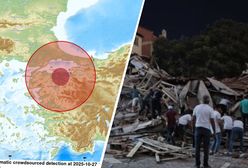 Silne trzęsienie ziemi w Turcji. Zniszczenia na zachodzie kraju