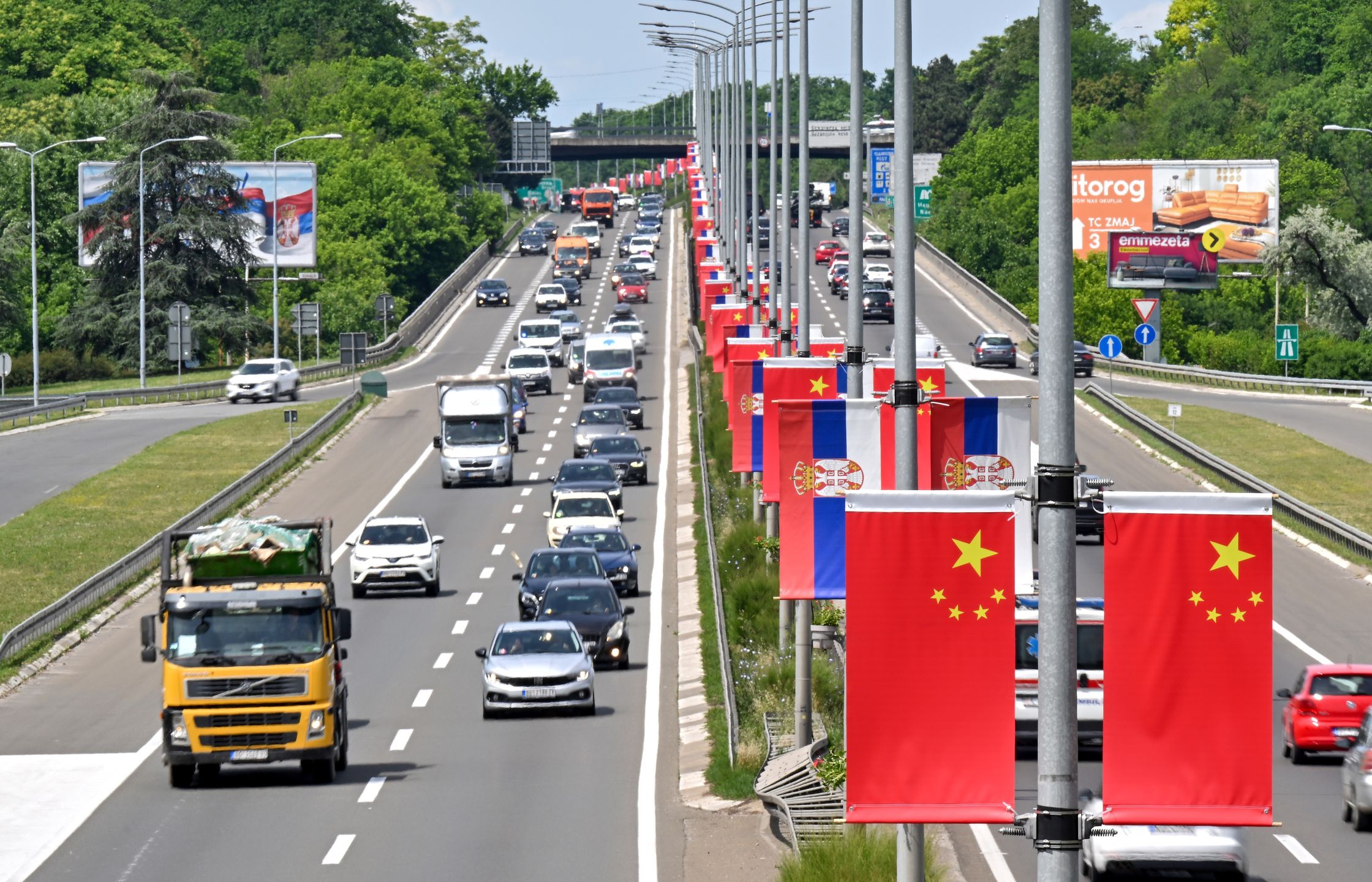 Nowa autostrada w Serbii. Zbudowali ją Chińczycy. Kosztowała 158 mln euro (zdj. ilustracyjne)