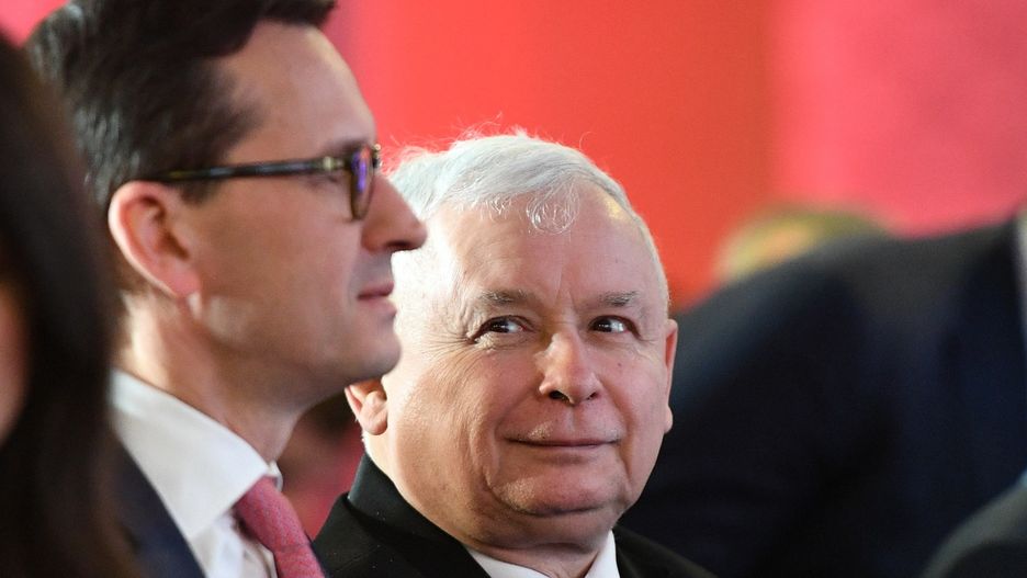 Mateusz Morawiecki i Jarosław Kaczyński