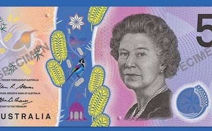 Australia wprowadza nowy wzór banknotów. Australijczycy oburzeni pięciodolarówką