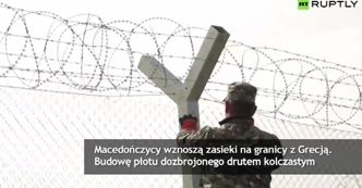 Macedończycy stawiają wzmocniony płot na granicy z Grecją