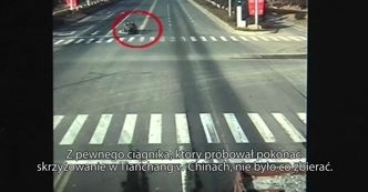 Chciał skręcić w lewo i nie zauważył najważniejszego