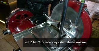 15-letnia wołowina w cenie ok. 10 tys. złotych za paczkę