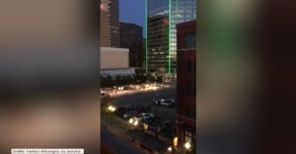 Snajperskie strzały w Dallas nagrane przez świadka zamieszek