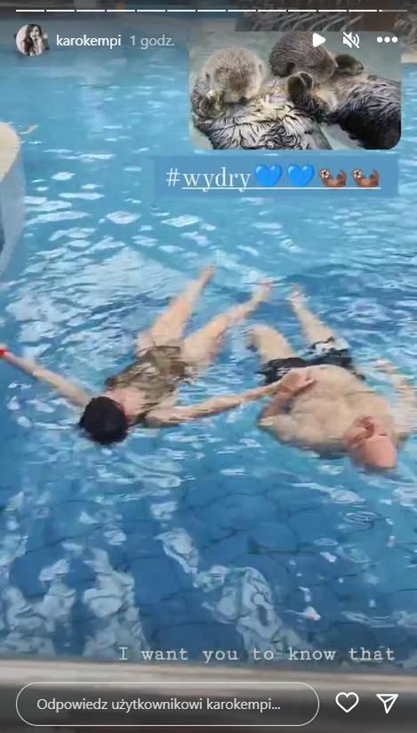 Krzysztof Skiba i jego partnerka wybrali się na randkę