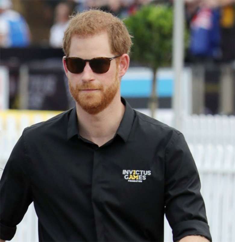 Meghan Markle i książę Harry w identycznych koszulkach na Invictus Games 2018