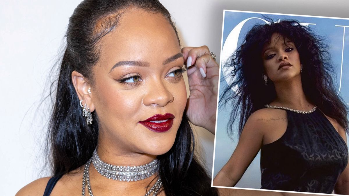 Najpierw ogłosiła ciążę, a teraz pokazała syna i partnera na okładce "Vogue'a"! Rihanna w pierwszej rodzinnej sesji