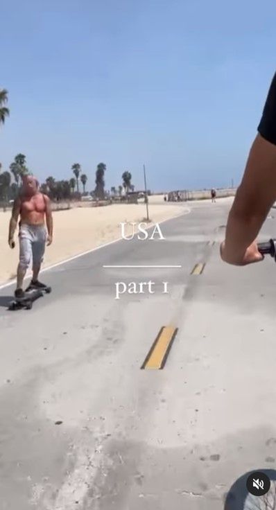 Marcin Hakiel przebywa na wakacjach w Los Angeles