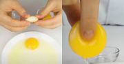 Najszybszy sposób na rozdzielenie żółtek od białek. Wystarczy, że weźmiesz ząbek czosnku