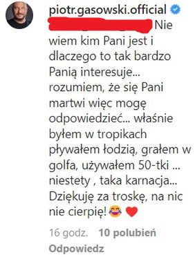 Piotr Gąsowski oskarżony o uzależnienie od opalania