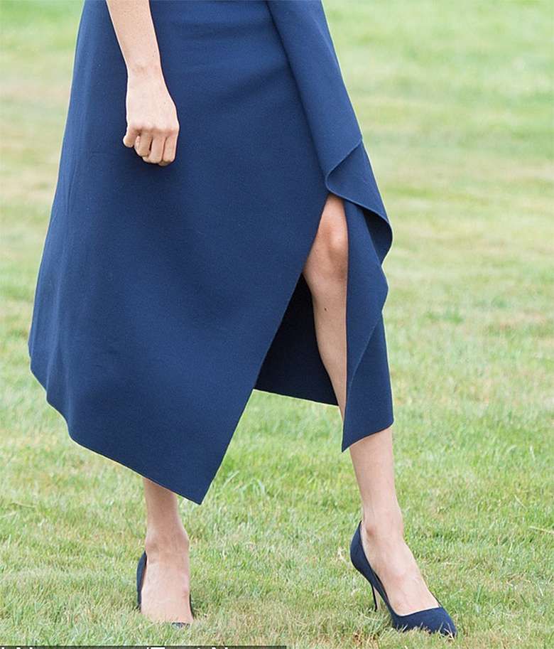 Meghan Markle z ciążowym brzuszkiem i książę Harry w Melbourne