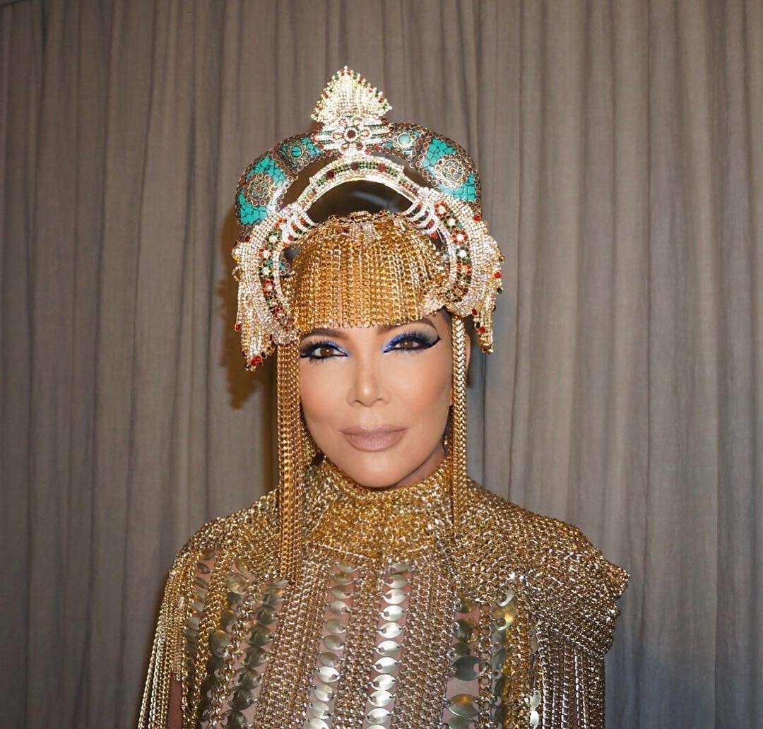 Halloween 2018: Przebranie Kris Jenner za Kleopatrę