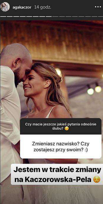 Agnieszka Kaczorowska pokazała nowe zdjęcia ze swojego ślubu