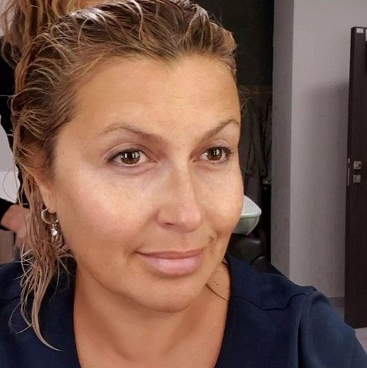 Katarzyna Skrzynecka bez makijażu