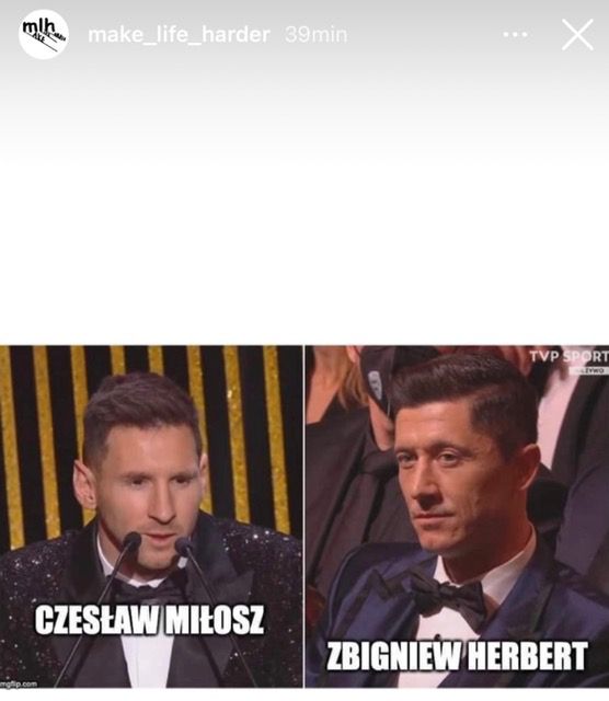 Memy po gali Złotej Piłki 2021