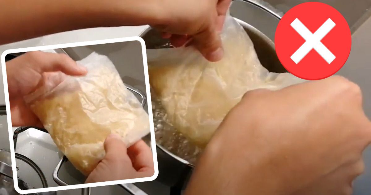 Dlaczego nie wolno gotować ryżu i kaszy w plastikowych torebkach - Pyszności; Foto: https://youtu.be/cGGDdSmBZoc ; Canva.com