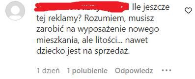Hejterskie komentarze pod adresem Joanny Opozdy