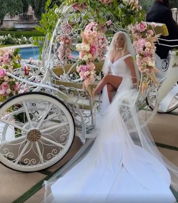 Britney Spears udostępniła film ze ślubu z Samem Asgharim