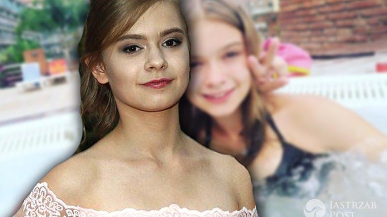 Julia Wróblewska pozuje z chłopakiem w jacuzzi