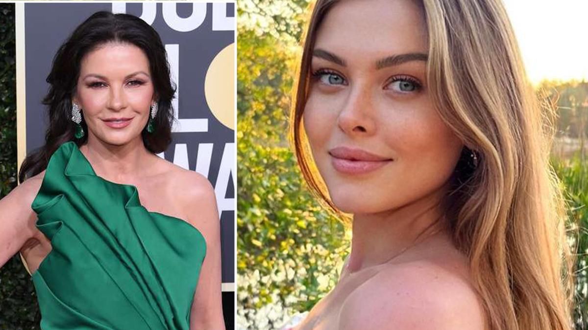 Joanna Opozda dostrzegła podobieństwo w looku swoim i Catheriny Zeta-Jones. Trudno odmówić jej racji... Zobaczcie nowe zdjęcia