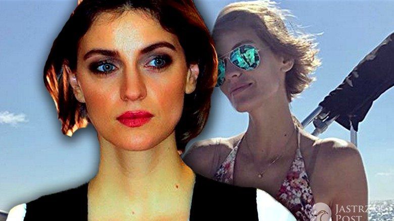 Renata Kaczoruk w bikini nad morzem