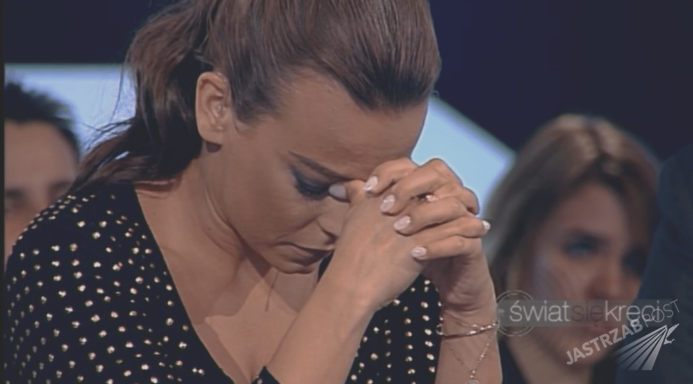 Anna Mucha w programie &quot;Świat się kręci&quot; Fot. screen z tvp