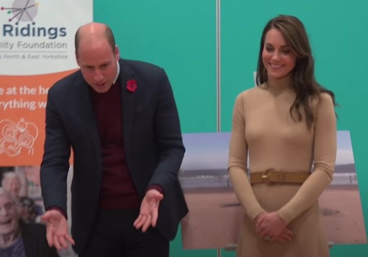 Książe William reakcja na zachowanie dziewczynki