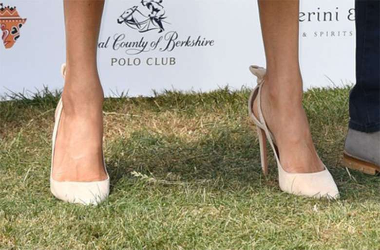 Meghan Markle i książę Harry na meczu polo