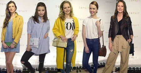 Gwiazdy na otwarciu sklepu znanej marki odzieżowej: Kamila Szczawińska, Olga Kalicka, Julia Wieniawa, Katarzyna Burzyńska, Agnieszka Kawiorska i inni [GALERIA]
