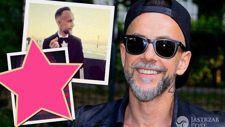 Adam Darski na ślubie Agnieszki Szulim w Wenecji