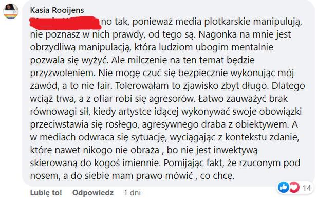 Kayah rozmawia z fanami