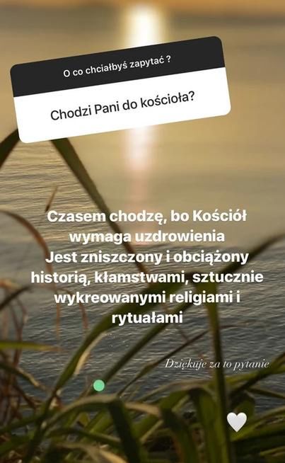 Edyta Górniak o wierze i duchowości