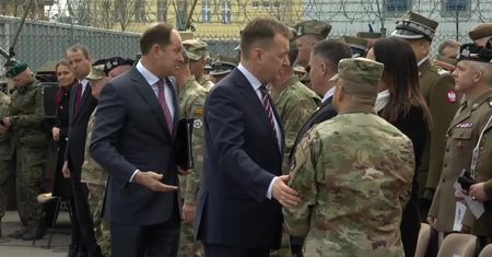 Stały Garnizon Sił Zbrojnych USA w Polsce. Powstał w poznańskim Camp Kościuszko