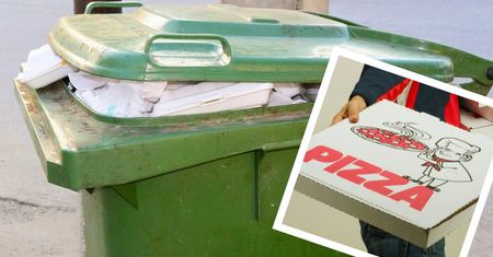 Mało osób wie, gdzie wyrzucą karton po pizzy. Wcale nie do kosza na papier