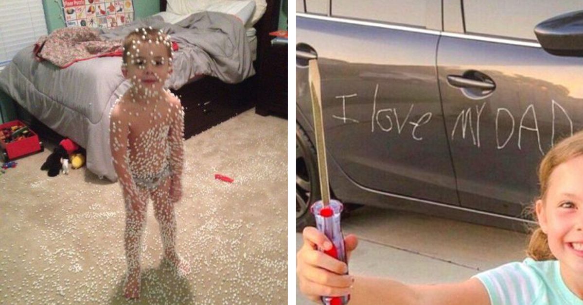 17 Little Troublemakers Who Are Just About to Make You Laugh