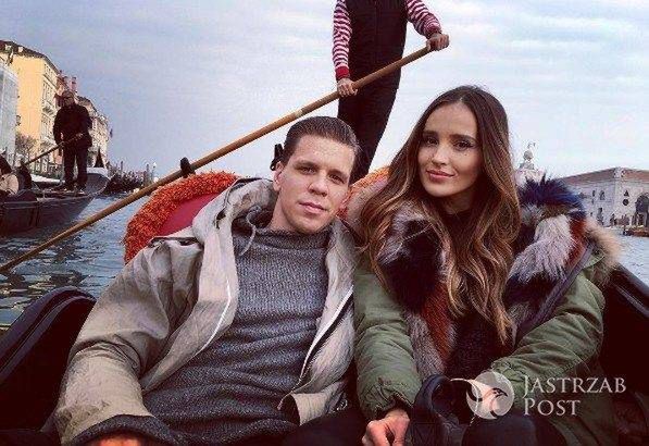 Marina i Wojciech Szczęsny w Wenecji