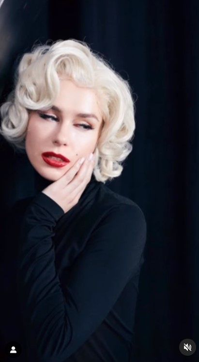 Anna-Maria Sieklucka jak Marilyn Monroe