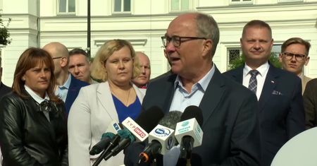 Czarzasty zaprezentował listę Nowej Lewicy w Sosnowcu