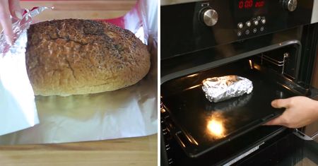 Tak ekspresowo odświeżysz każdy bochenek chleba. W 10 minut twardy bochen stanie się miękki jak prosto z piekarni