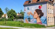 Nowy mural w Pile