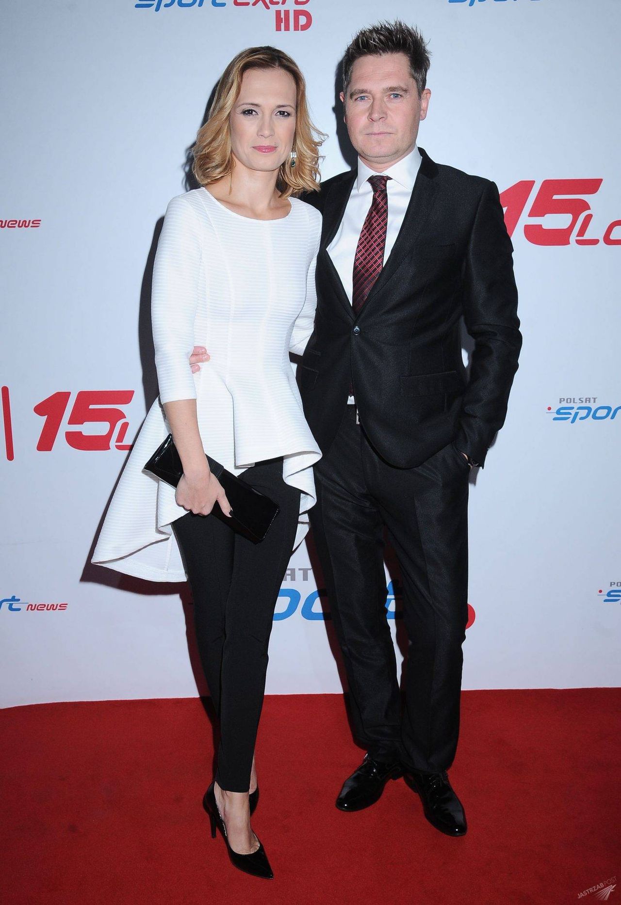 Paulina Chylewska i Marcin Feddek na konferencji ramówkowej PolsatSport HD
(Fot. ONS)