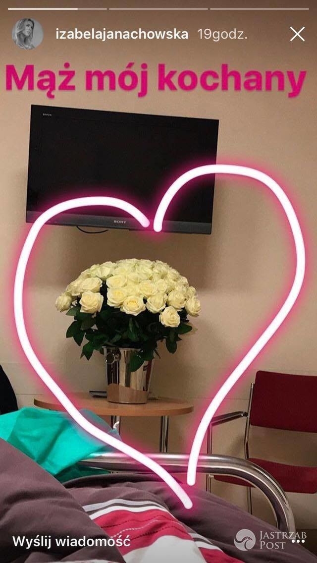 Izabela Janachowska w szpitalu