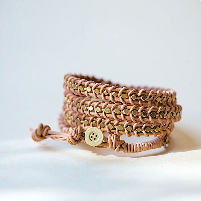 Leather Wrap Bracelet